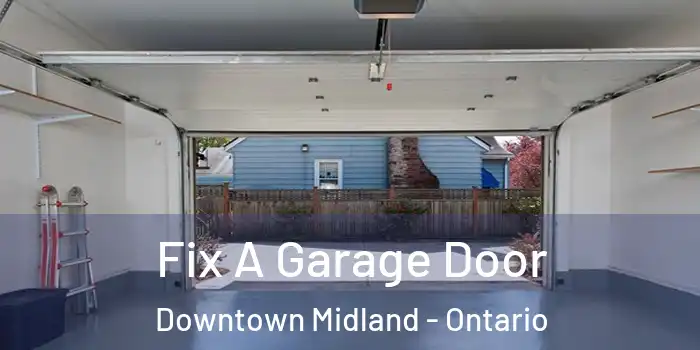 Fix A Garage Door Downtown Midland - Ontario