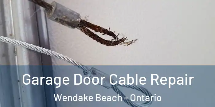 Garage Door Cable Repair Wendake Beach - Ontario
