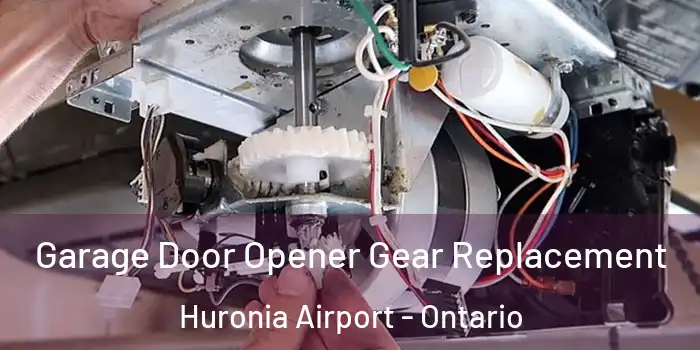 Garage Door Opener Gear Replacement Huronia Airport - Ontario