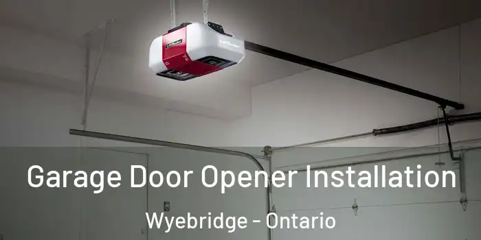 Garage Door Opener Installation Wyebridge - Ontario