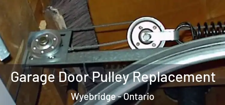 Garage Door Pulley Replacement Wyebridge - Ontario