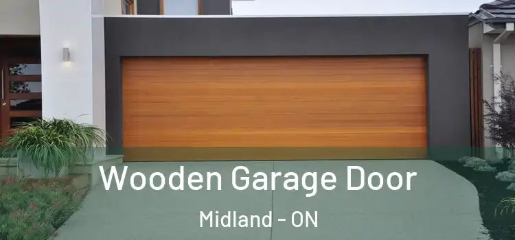Wooden Garage Door Midland - ON