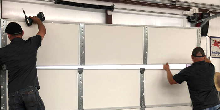 commercial overhead door repair in Wendake Beach